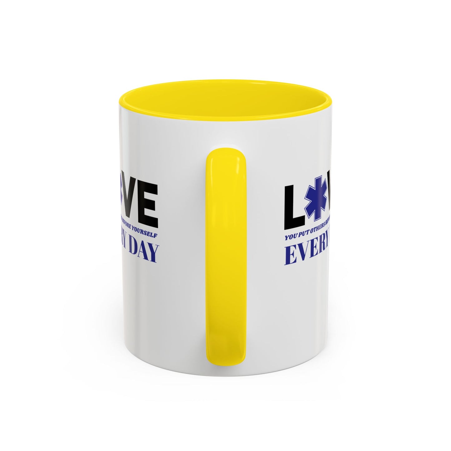 EMS Accent Coffee Mug – You put others before yourself every day