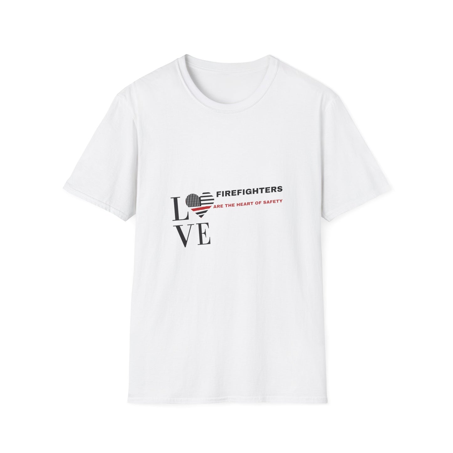 Firefighter Softstyle T-Shirt – Firefighters are the heart of safety