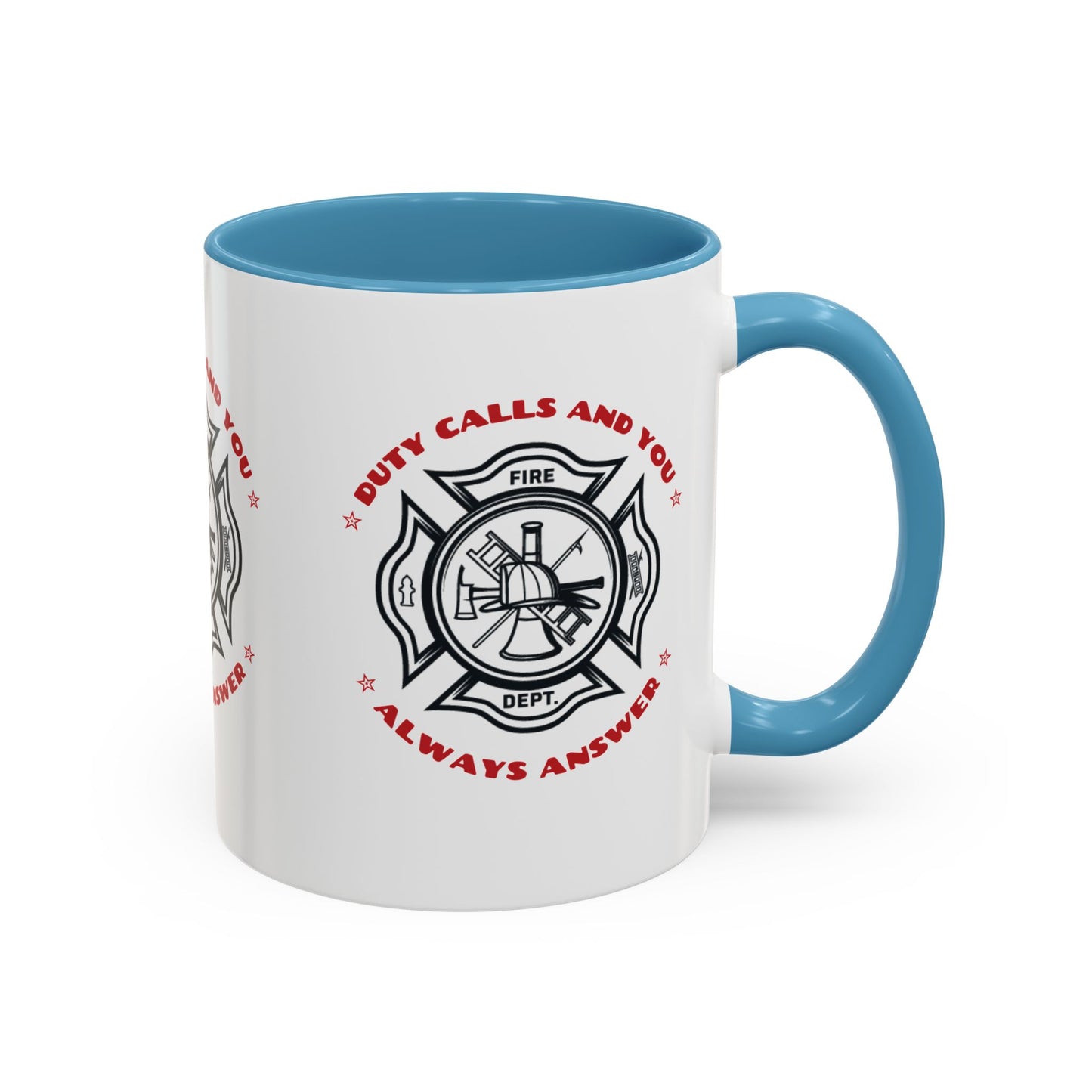 Firefighter Accent Coffee Mug – Duty calls, and you always answer