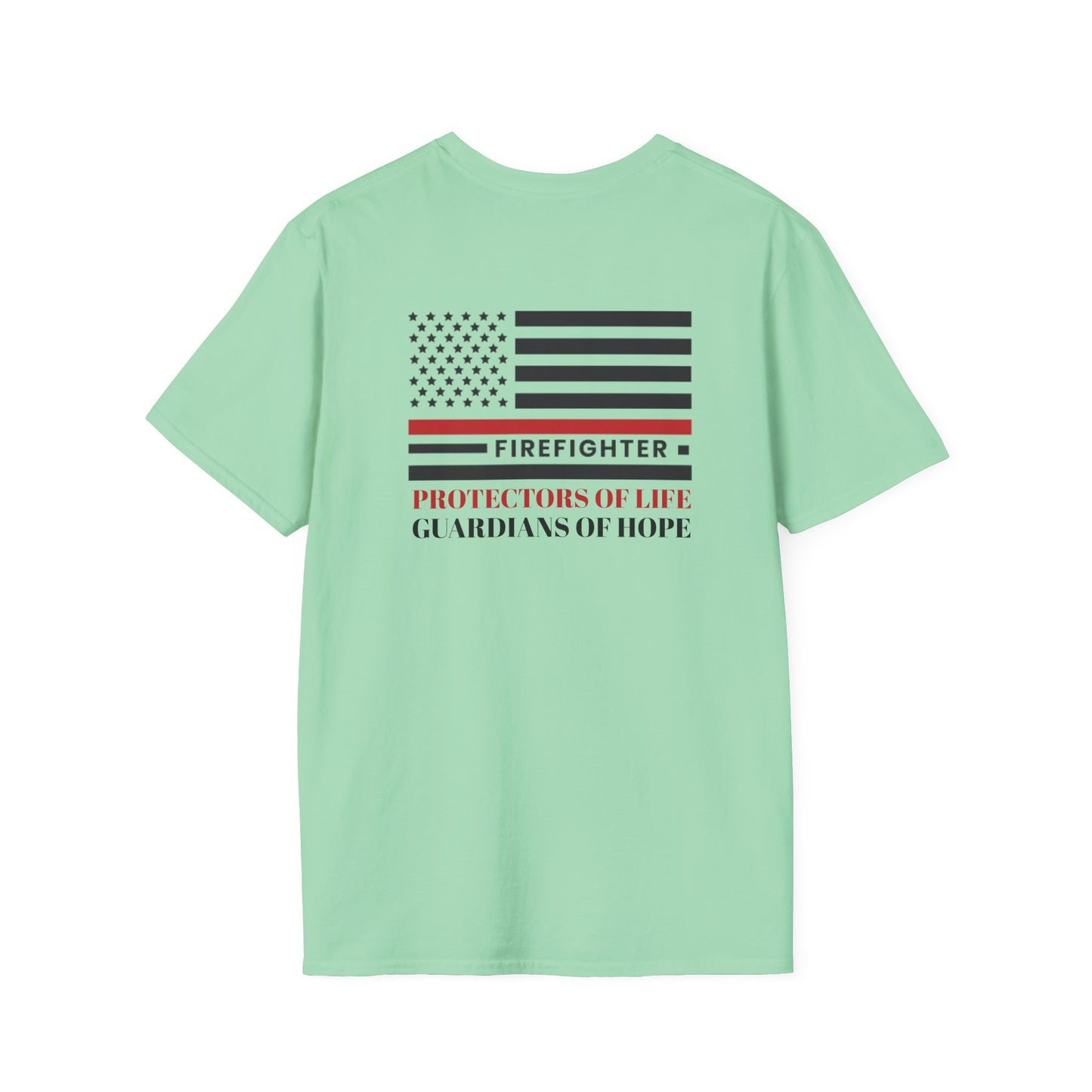 Firefighter Softstyle T-Shirt – Firefighters: Protectors of life, guardians of hope