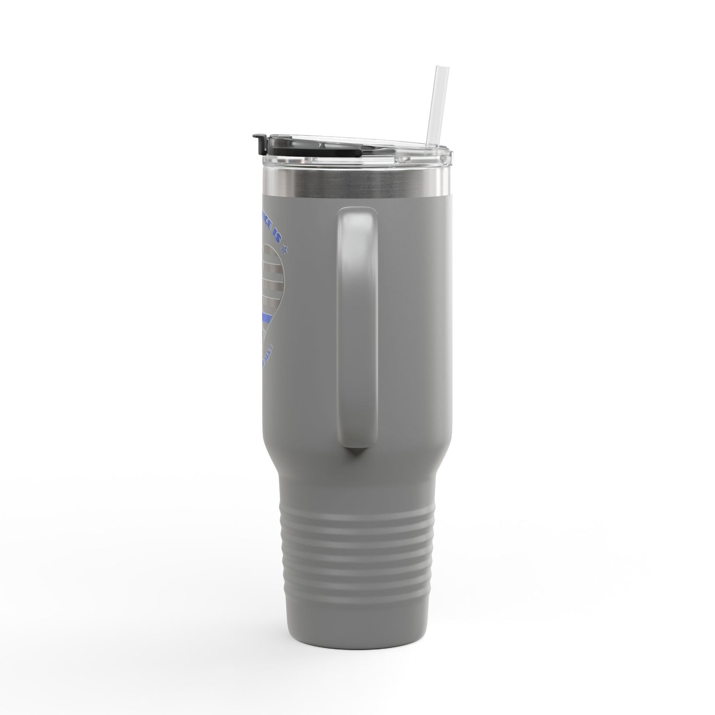 Travel Mug, 40oz Your Service is a Gift to Us All - Police Appreciation Design