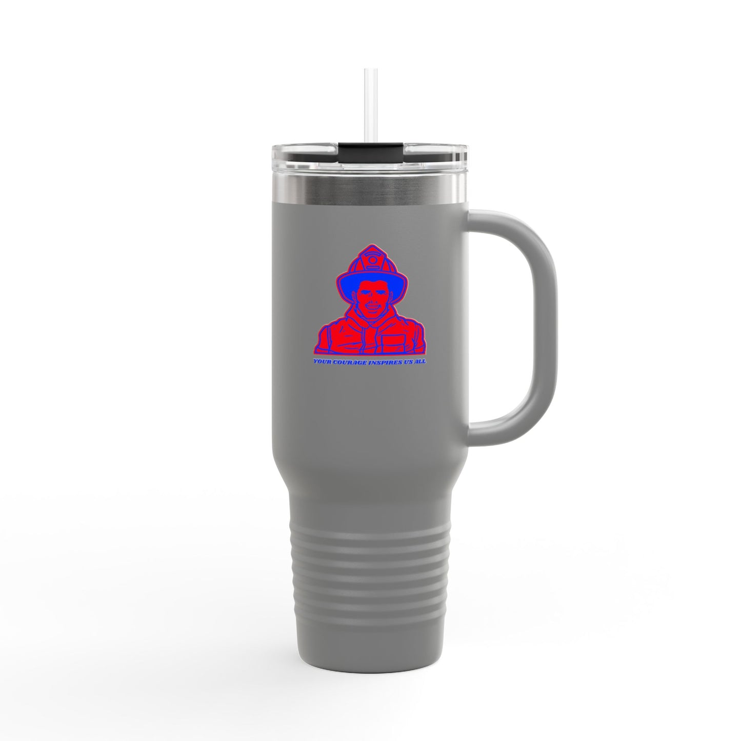 Firefighter Insulated Travel Mug, 40oz – Your courage inspires us all
