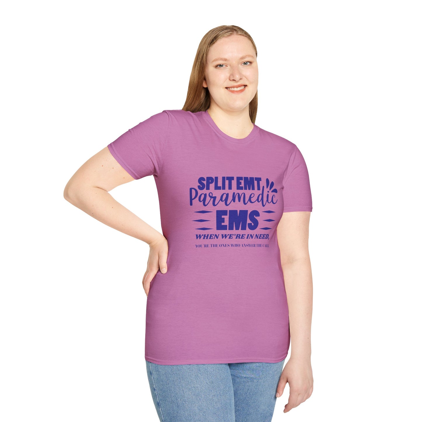 EMS Inspiration Softstyle T-Shirt – When we’re in need, you’re the ones who answer the call
