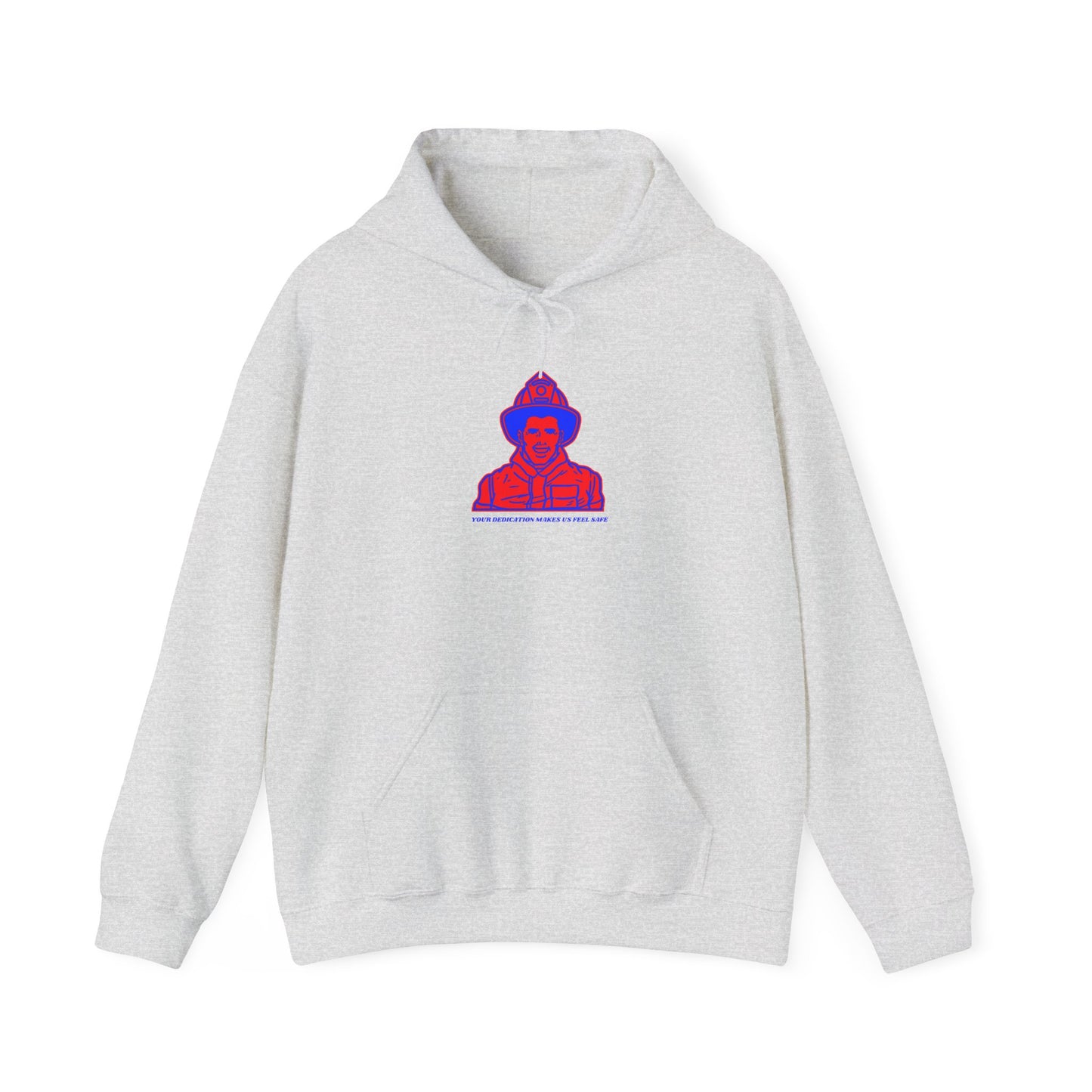 Firefighter Hooded Sweatshirt – Your dedication makes us feel safe