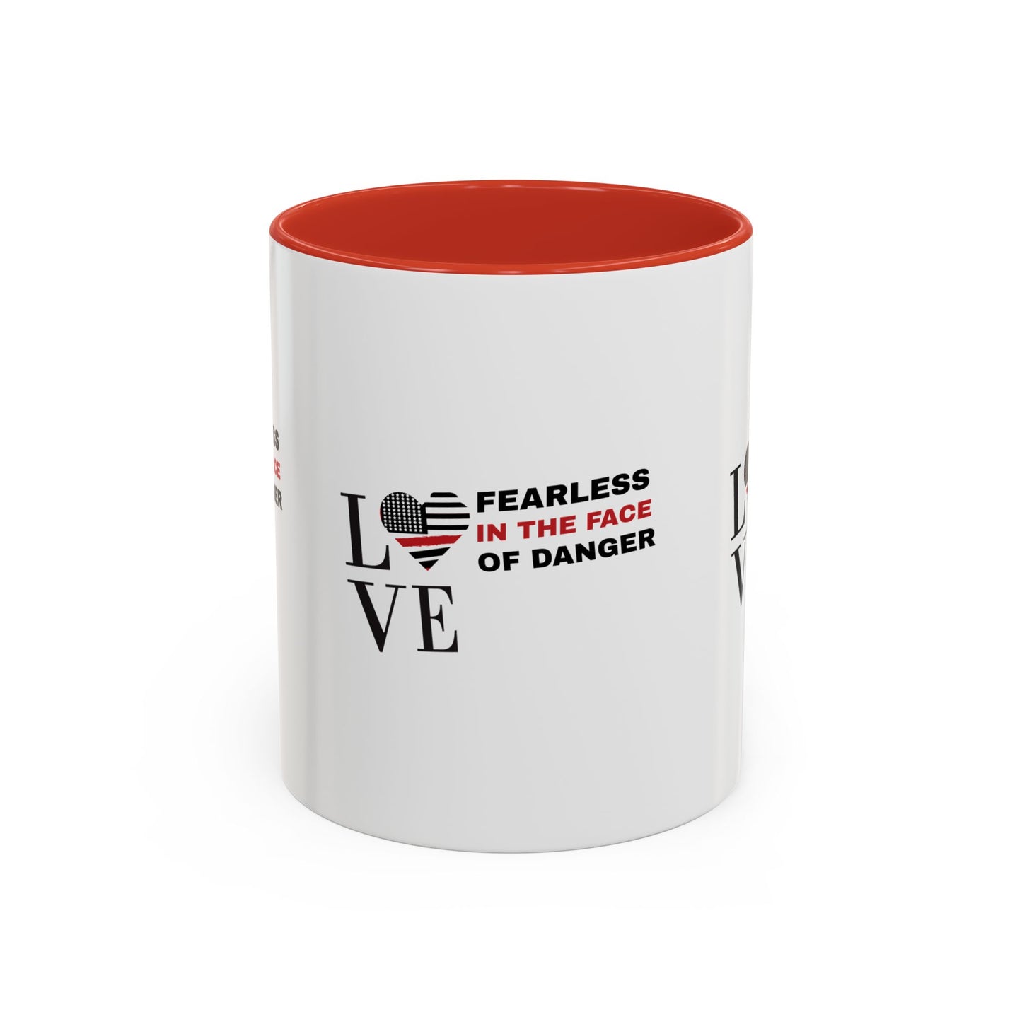 Firefighter Accent Coffee Mug – Fearless in the face of danger