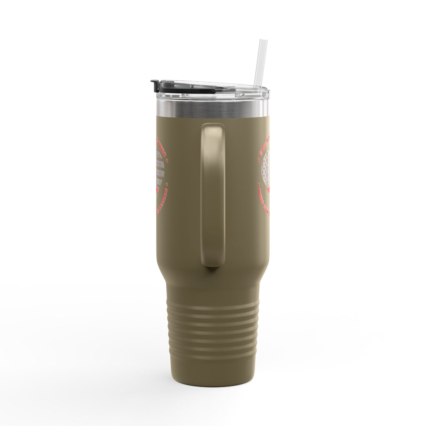 Firefighter Insulated Travel Mug, 40oz – You are the ones who run toward danger