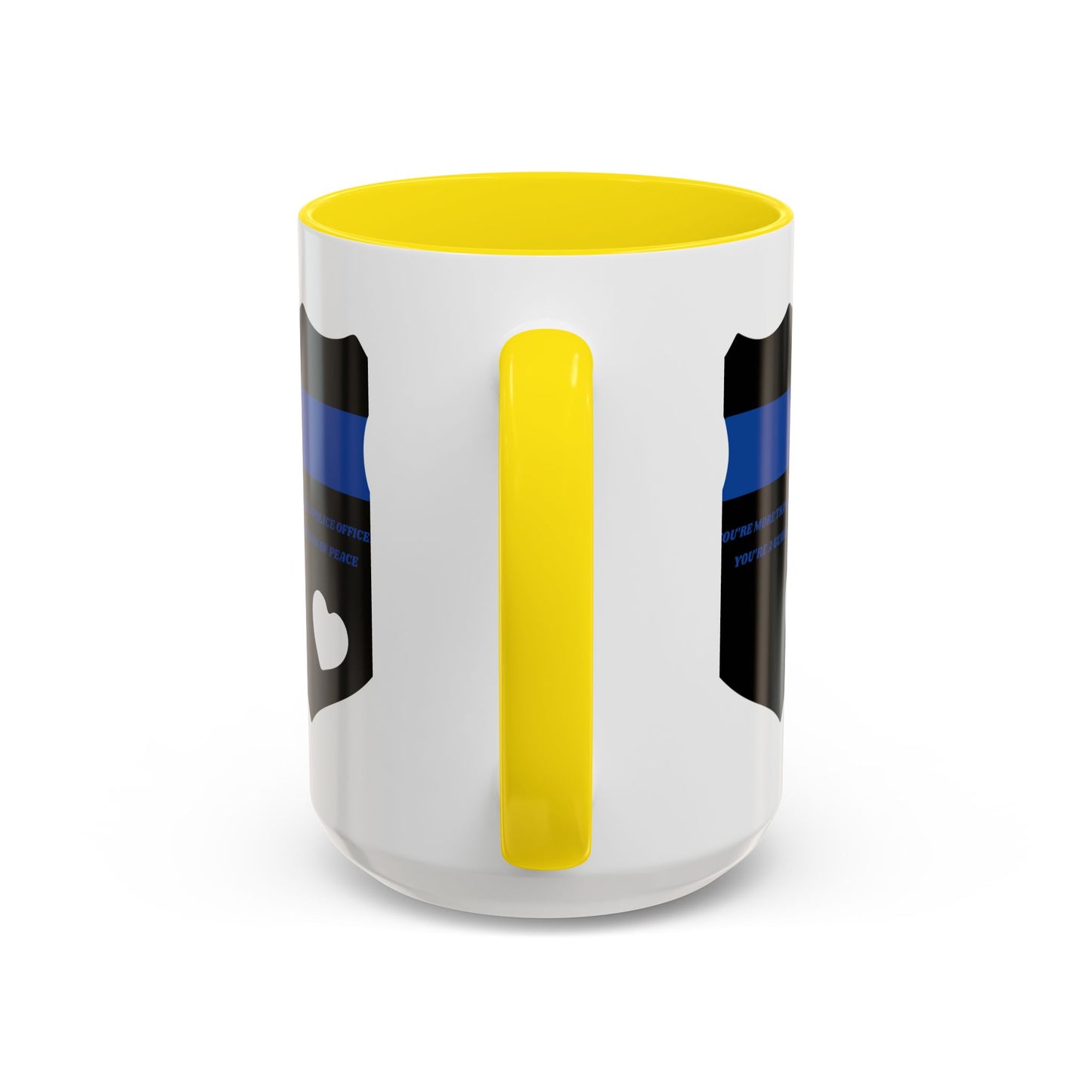 Police Accent Coffee Mug – You’re more than a police officer—you’re a guardian of peace