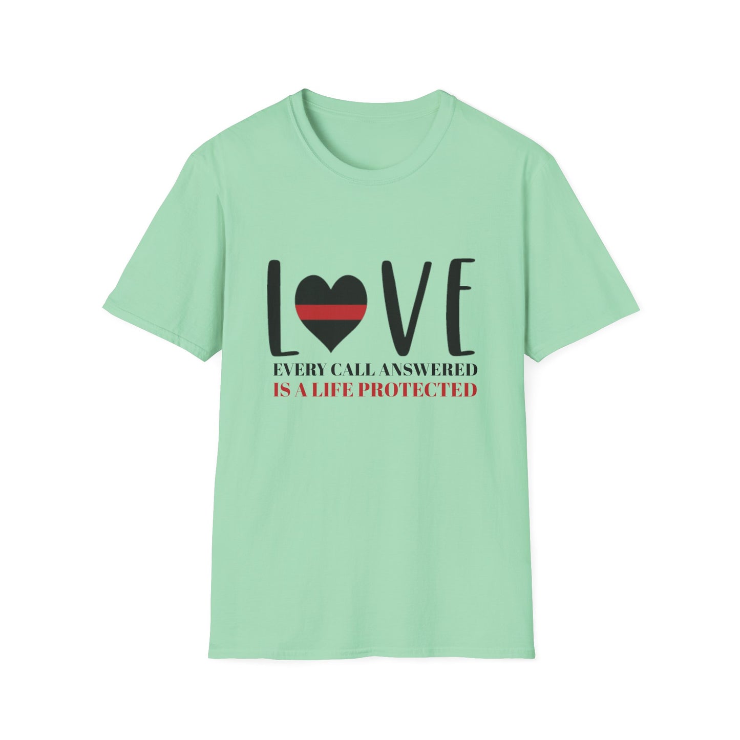 Firefighter Softstyle T-Shirt – Every call answered is a life protected