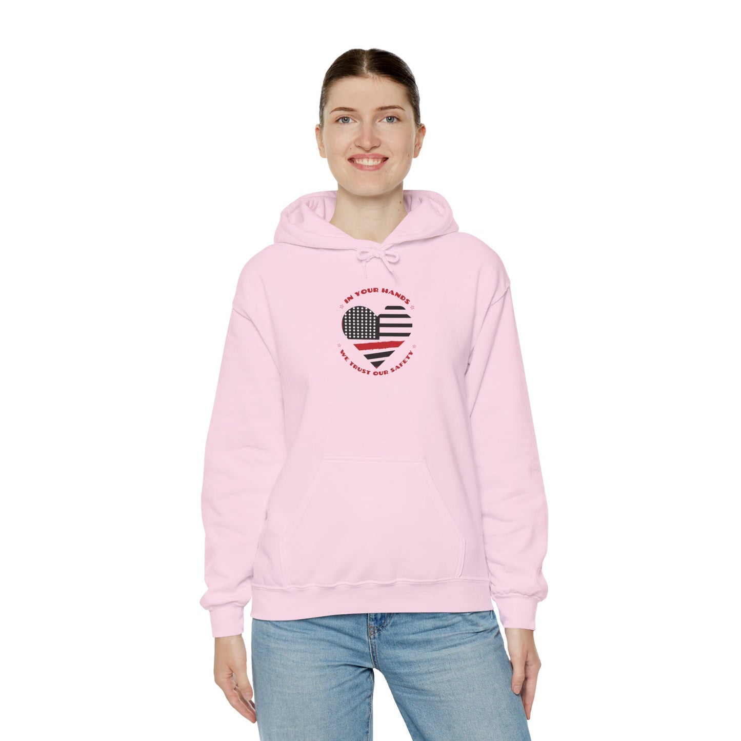 Firefighter Hooded Sweatshirt – In your hands, we trust our safety