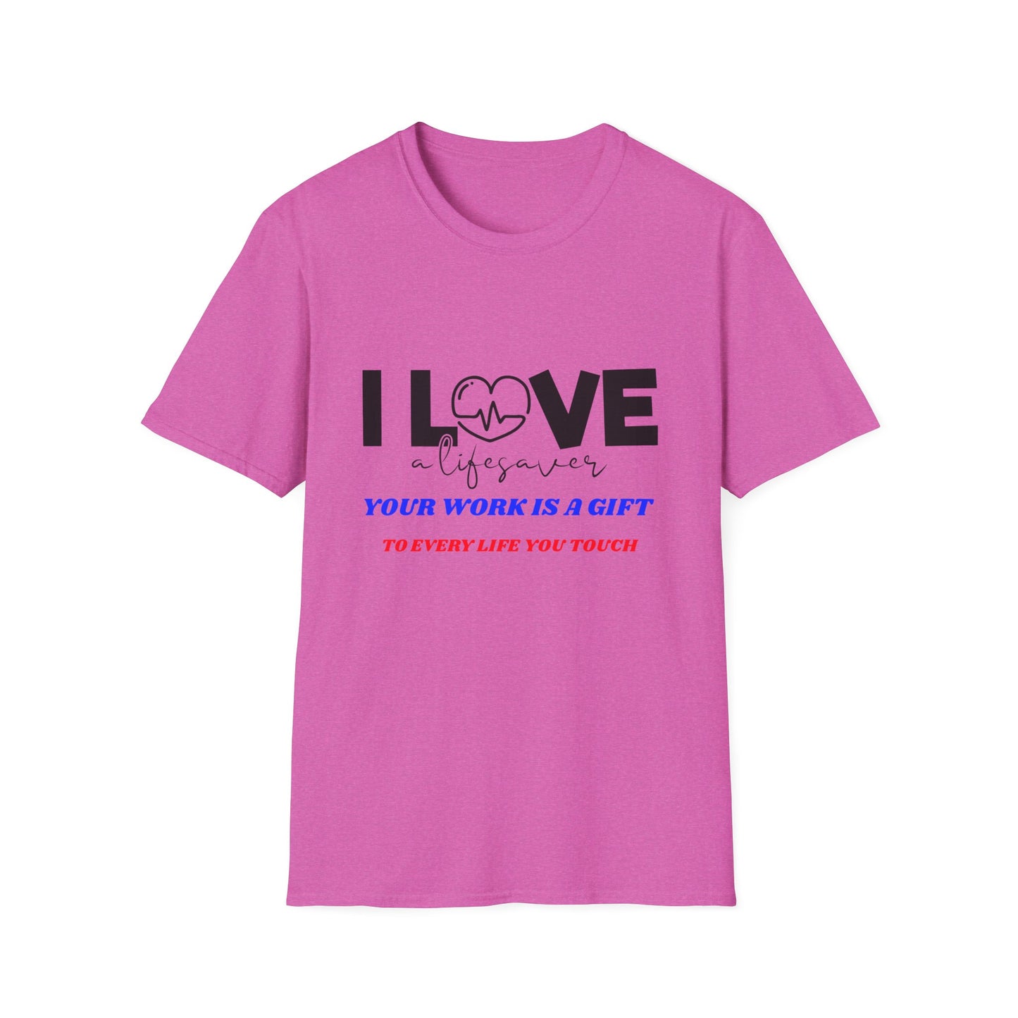 EMS Inspiration Softstyle T-Shirt – Your work is a gift to every life you touch