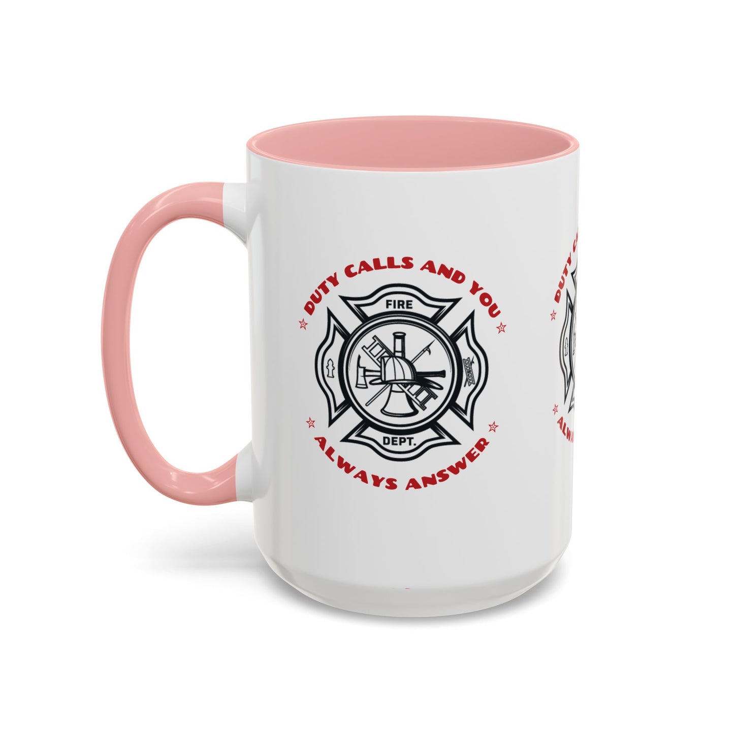 Firefighter Accent Coffee Mug – Duty calls, and you always answer