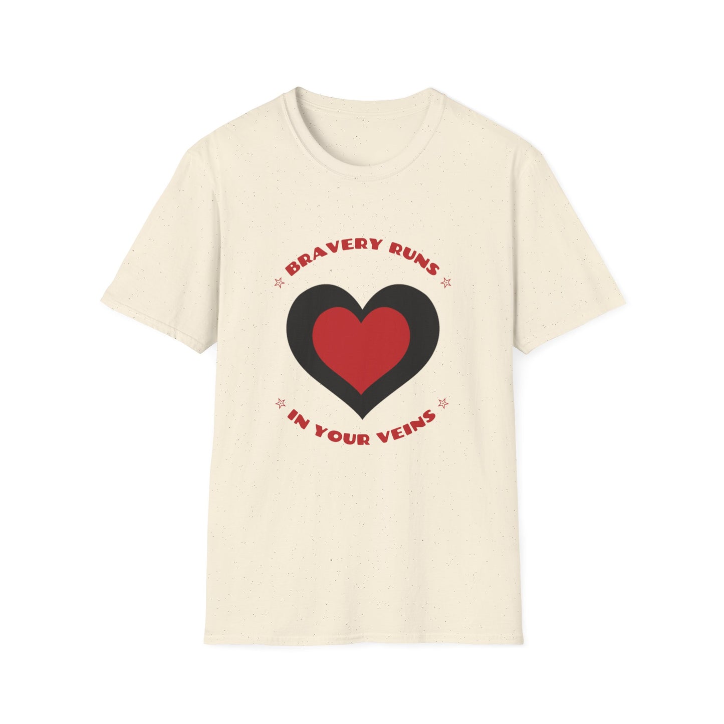 Firefighter Softstyle T-Shirt – Bravery runs in your veins