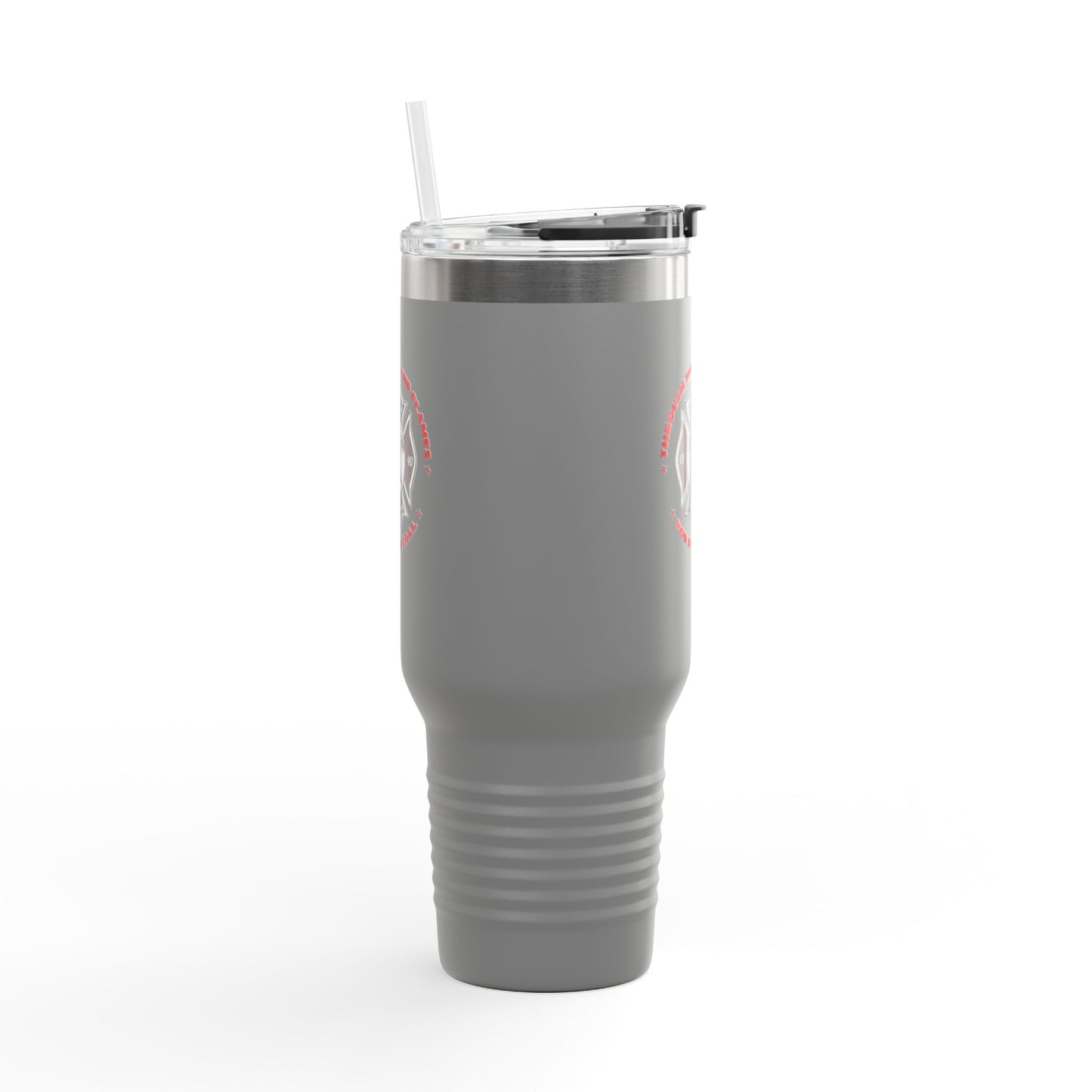 Firefighter Insulated Travel Mug, 40oz – Through smoke and flames, you stand tall