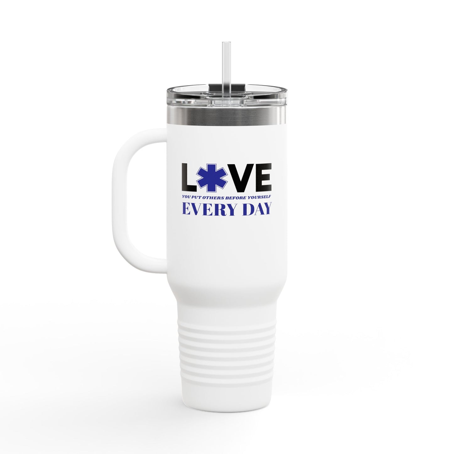 EMS Insulated Travel Mug, 40oz - You put others before yourself every day