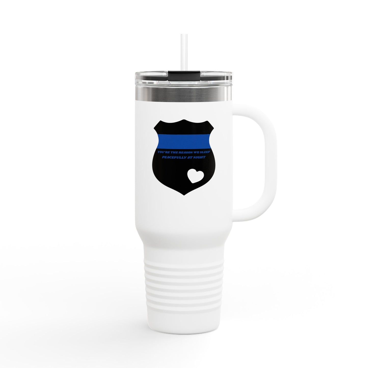Travel Mug, 40oz Honoring Our Police Heroes