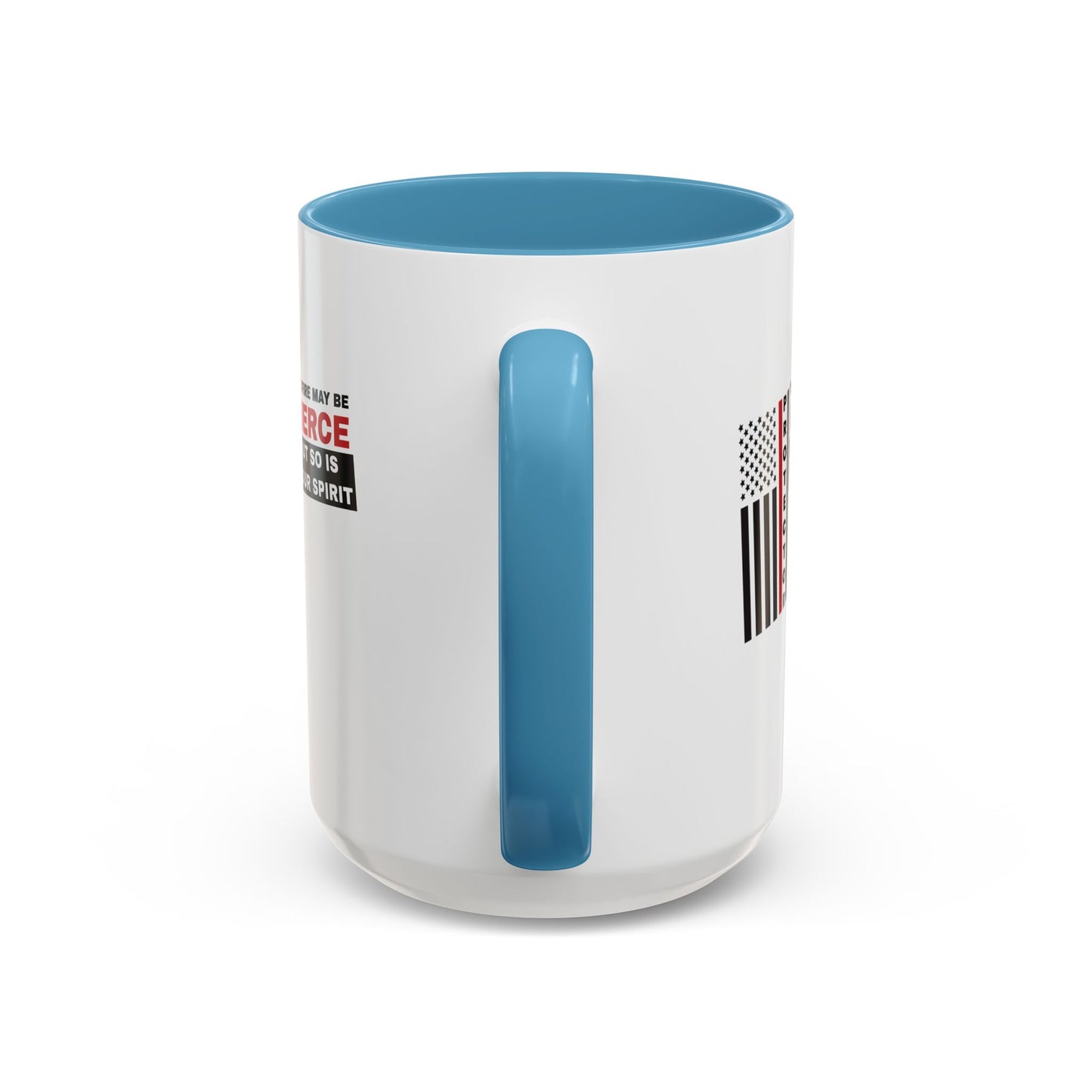 Firefighter Accent Coffee Mug – The fire may be fierce, but so is your spirit
