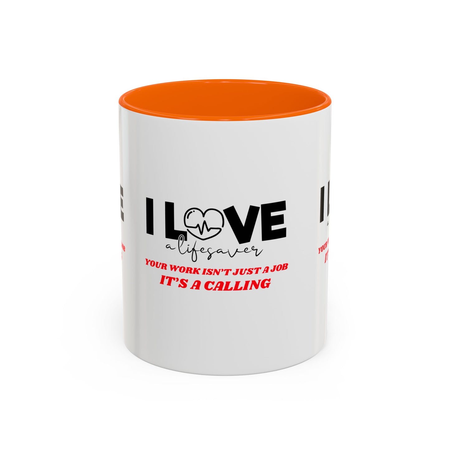 EMS Accent Coffee Mug – Your work isn’t just a job, it’s a calling