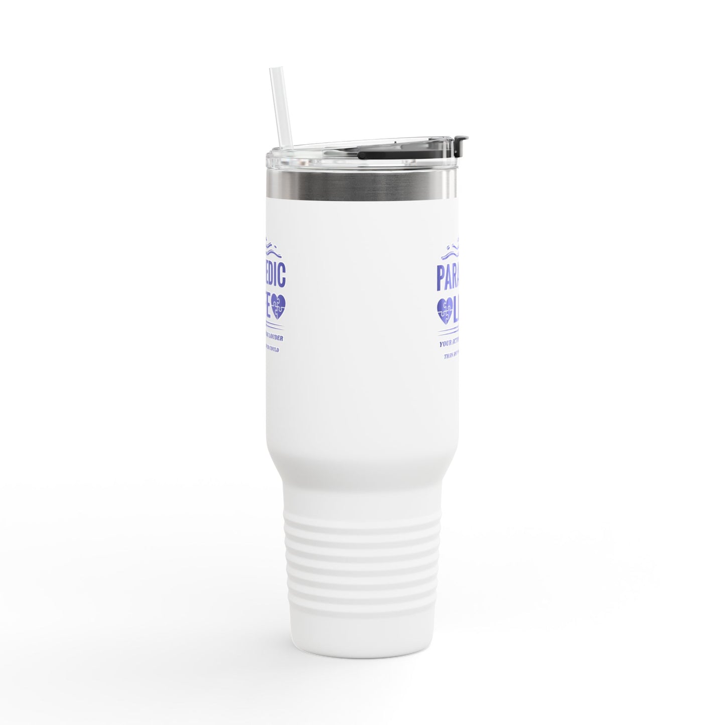 EMS Insulated Travel Mug, 40oz - Your actions speak louder than any words ever could