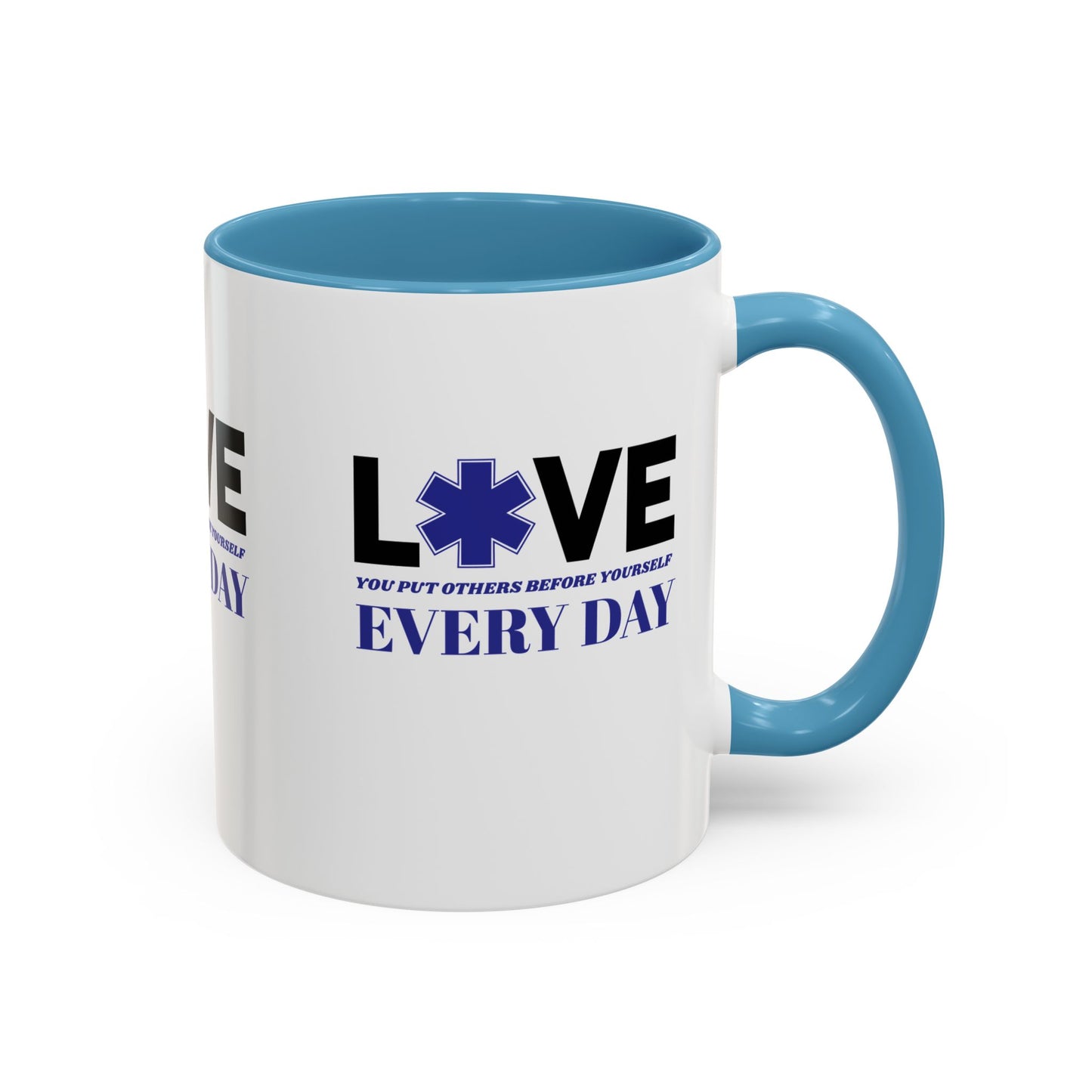 EMS Accent Coffee Mug – You put others before yourself every day