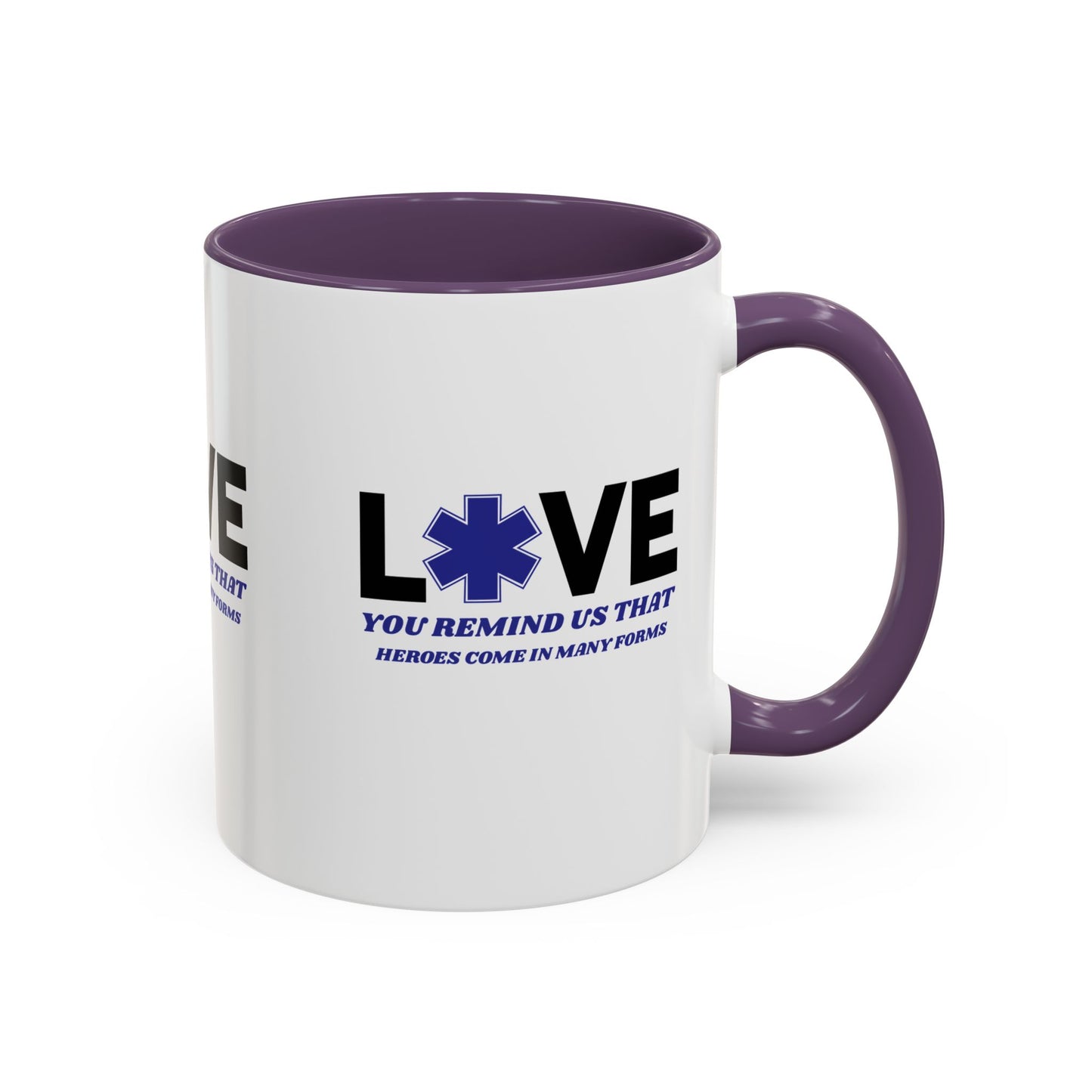 EMS Accent Coffee Mug – You remind us that heroes come in many forms