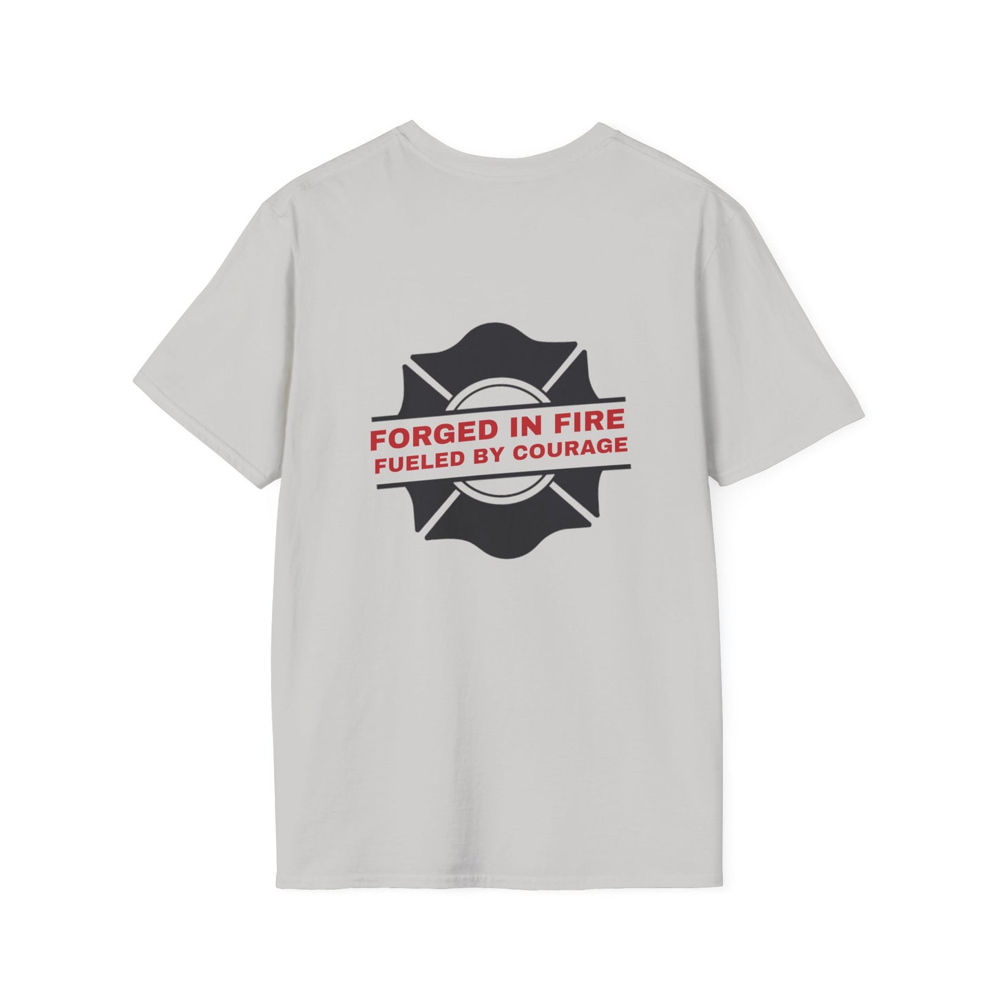 Firefighter Softstyle T-Shirt – Forged in fire, fueled by courage