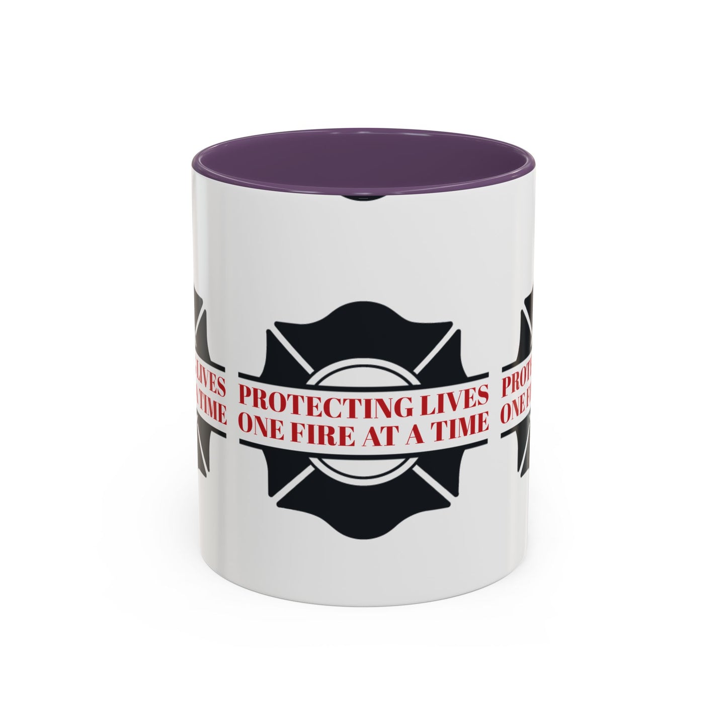 Firefighter Accent Coffee Mug – Protecting lives, one fire at a time