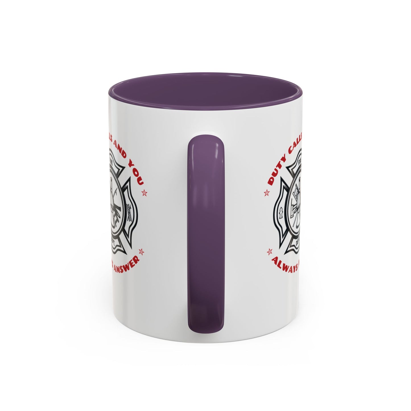 Firefighter Accent Coffee Mug – Duty calls, and you always answer