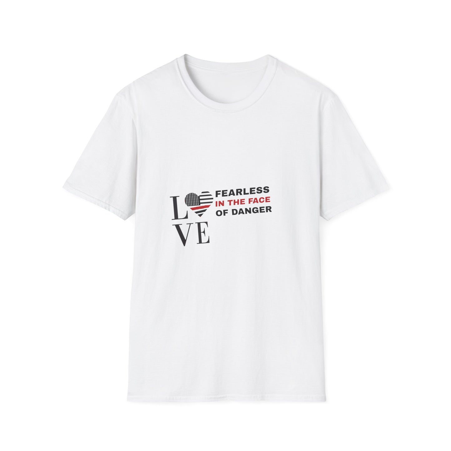Firefighter Softstyle T-Shirt – Fearless in the face of danger