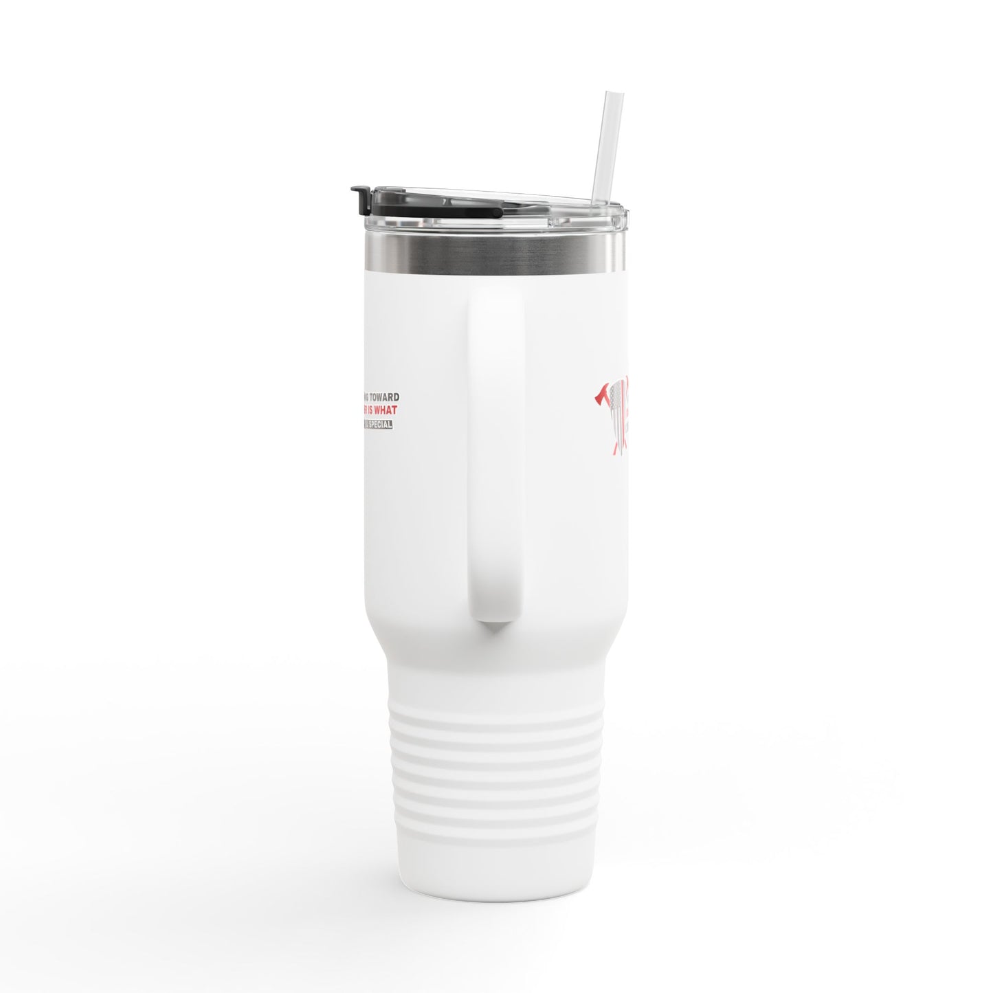 Firefighter Insulated Travel Mug, 40oz – Running toward danger is what makes you special