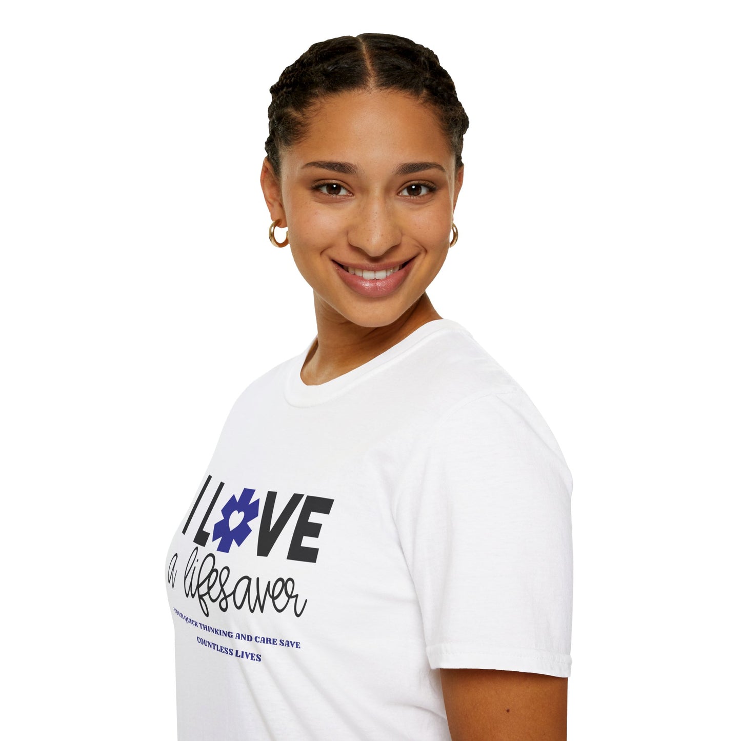 EMS Inspiration Softstyle T-Shirt – Your quick thinking and care save countless lives