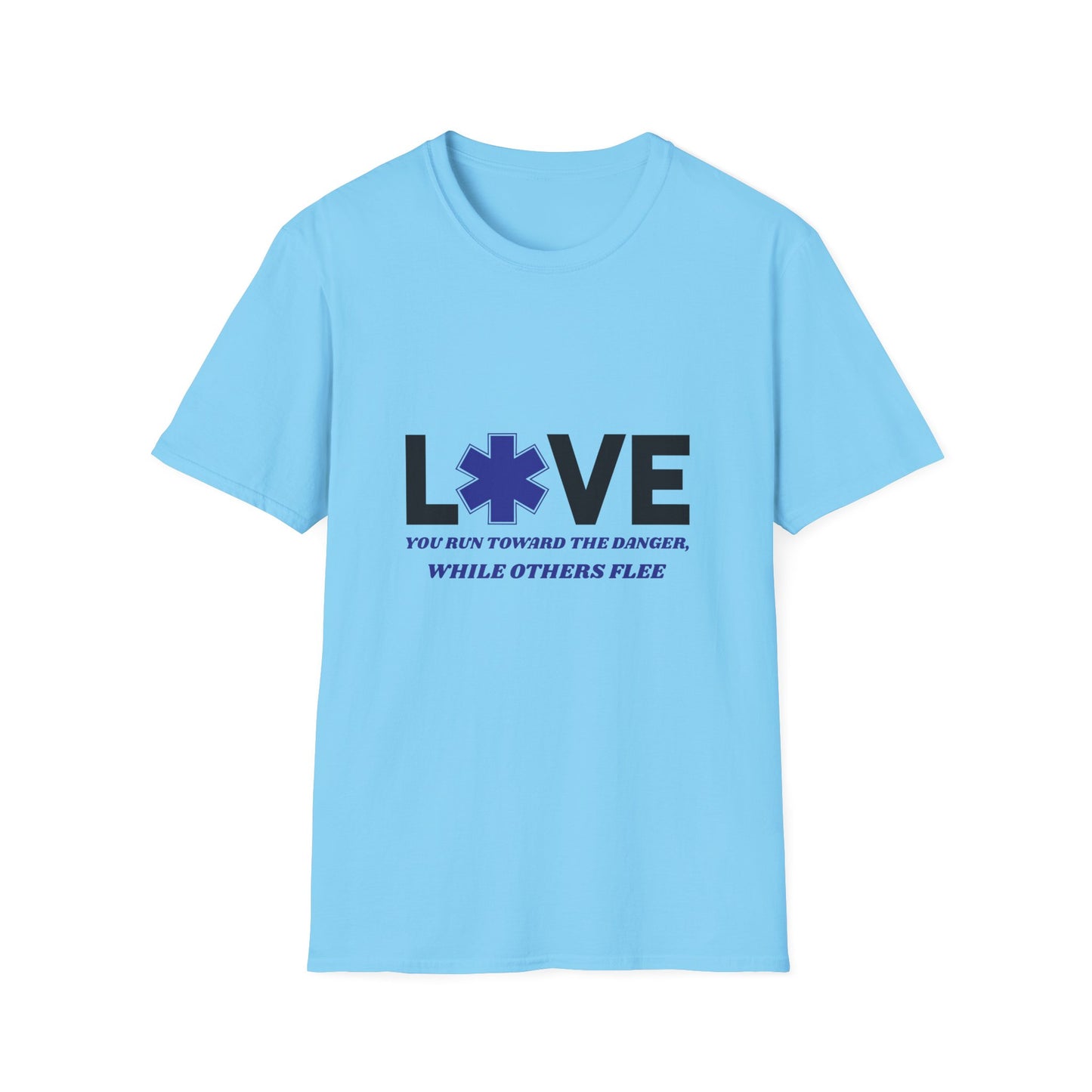 EMS Inspiration Softstyle T-Shirt – You run toward the danger, while others flee