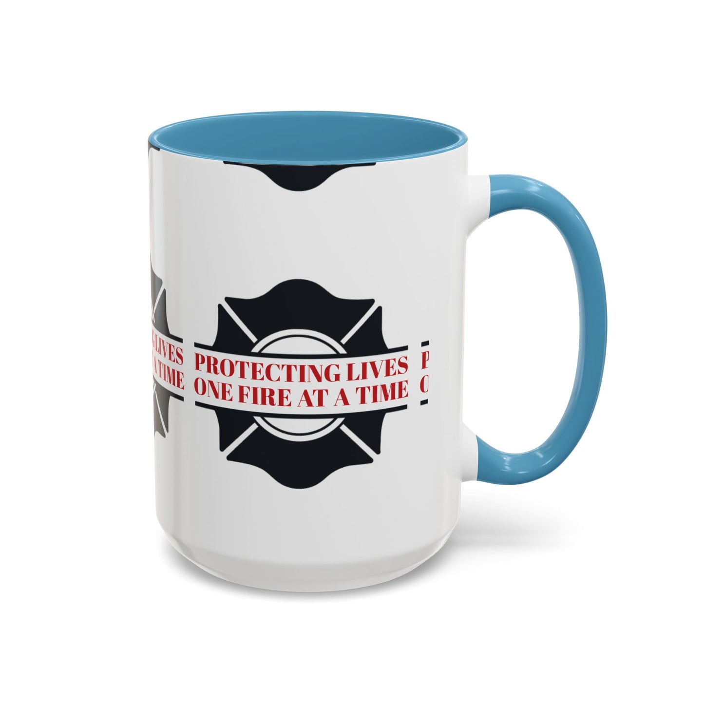 Firefighter Accent Coffee Mug – Protecting lives, one fire at a time