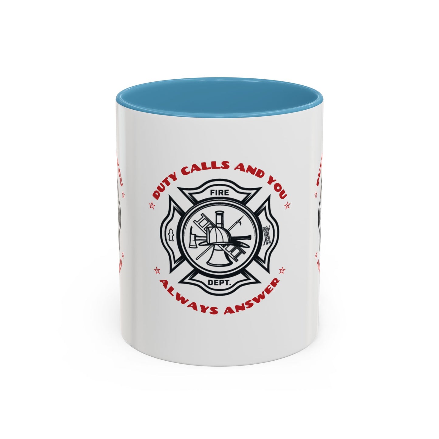 Firefighter Accent Coffee Mug – Duty calls, and you always answer