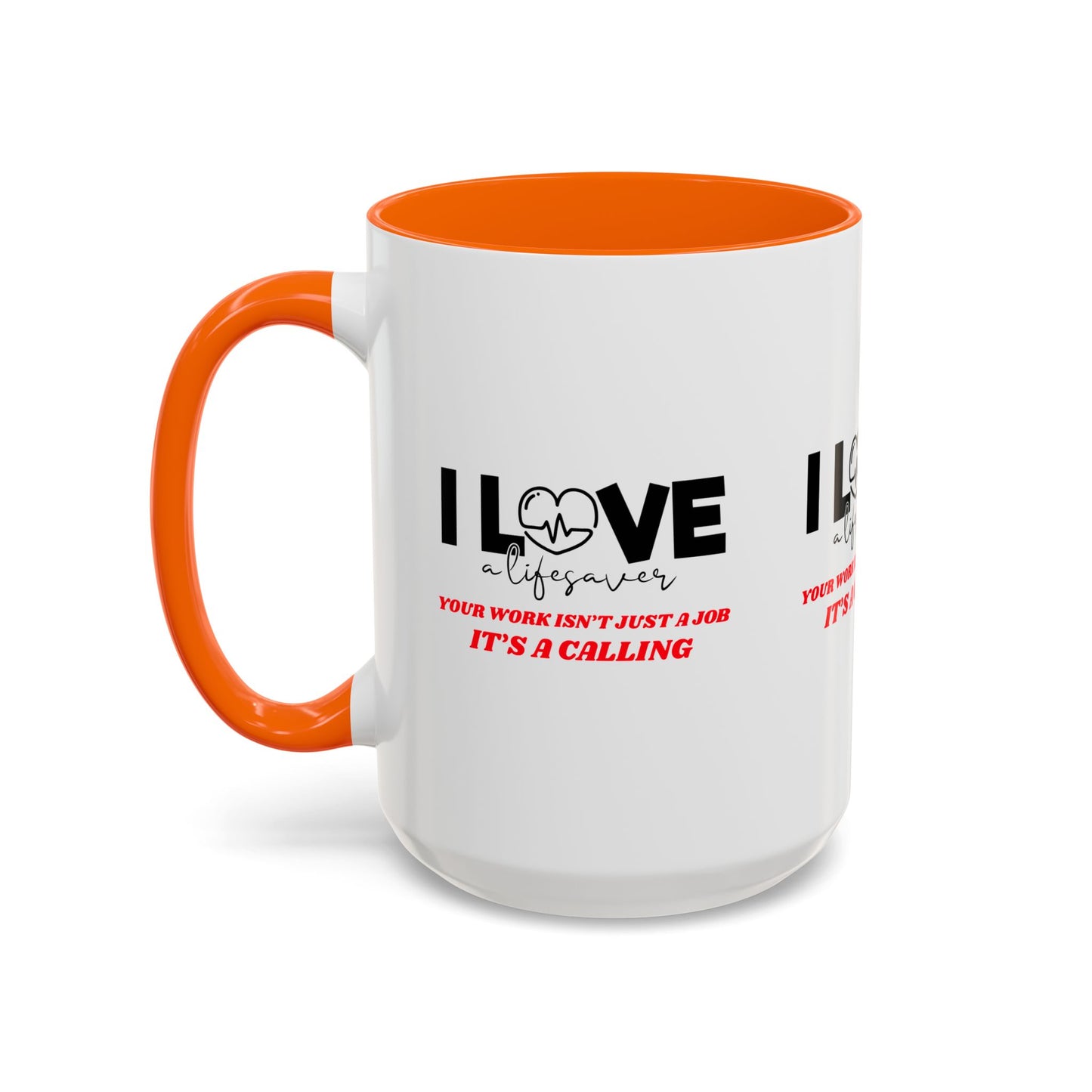 EMS Accent Coffee Mug – Your work isn’t just a job, it’s a calling
