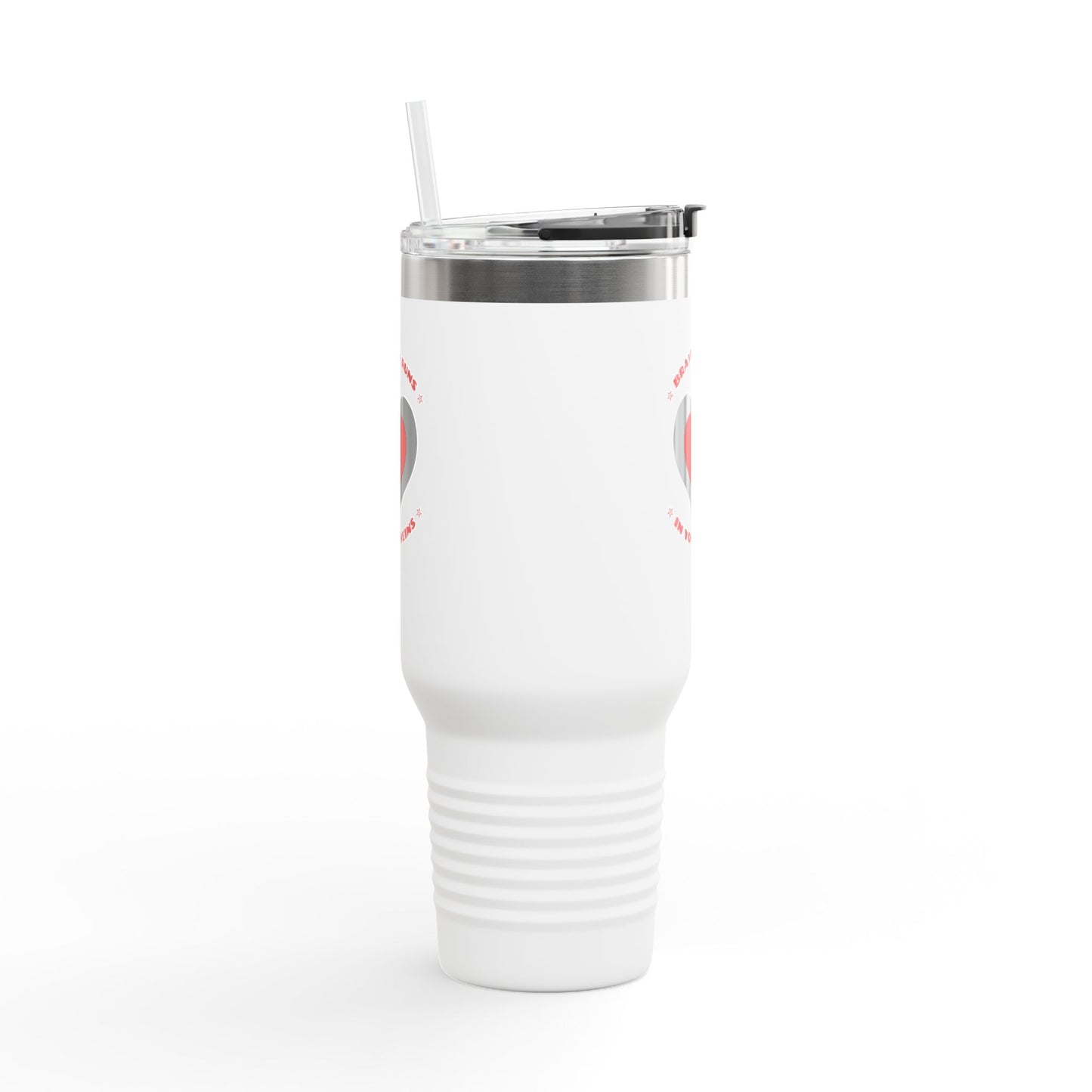 Firefighter Insulated Travel Mug, 40oz – Bravery runs in your veins