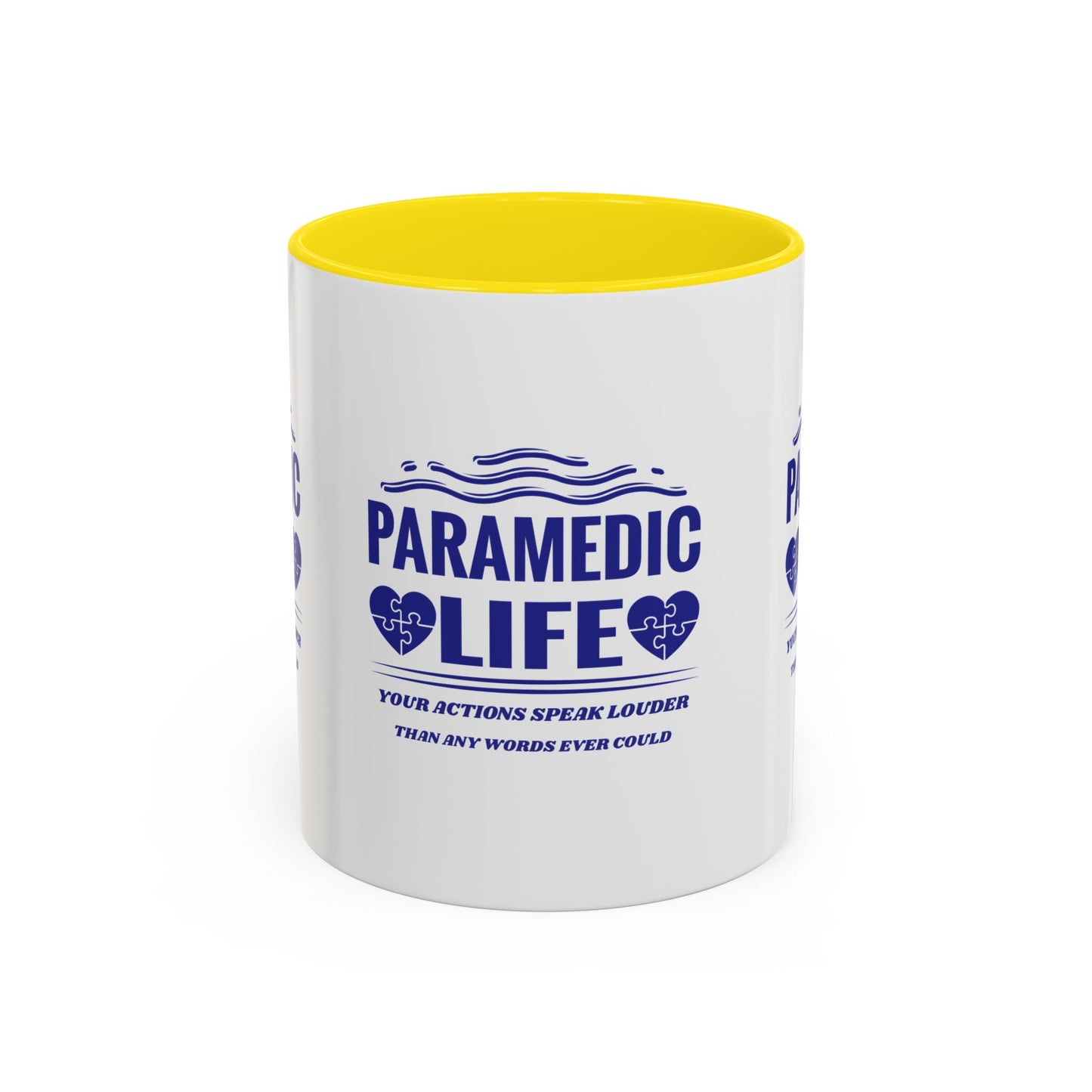 EMS Accent Coffee Mug – Your actions speak louder than any words ever could