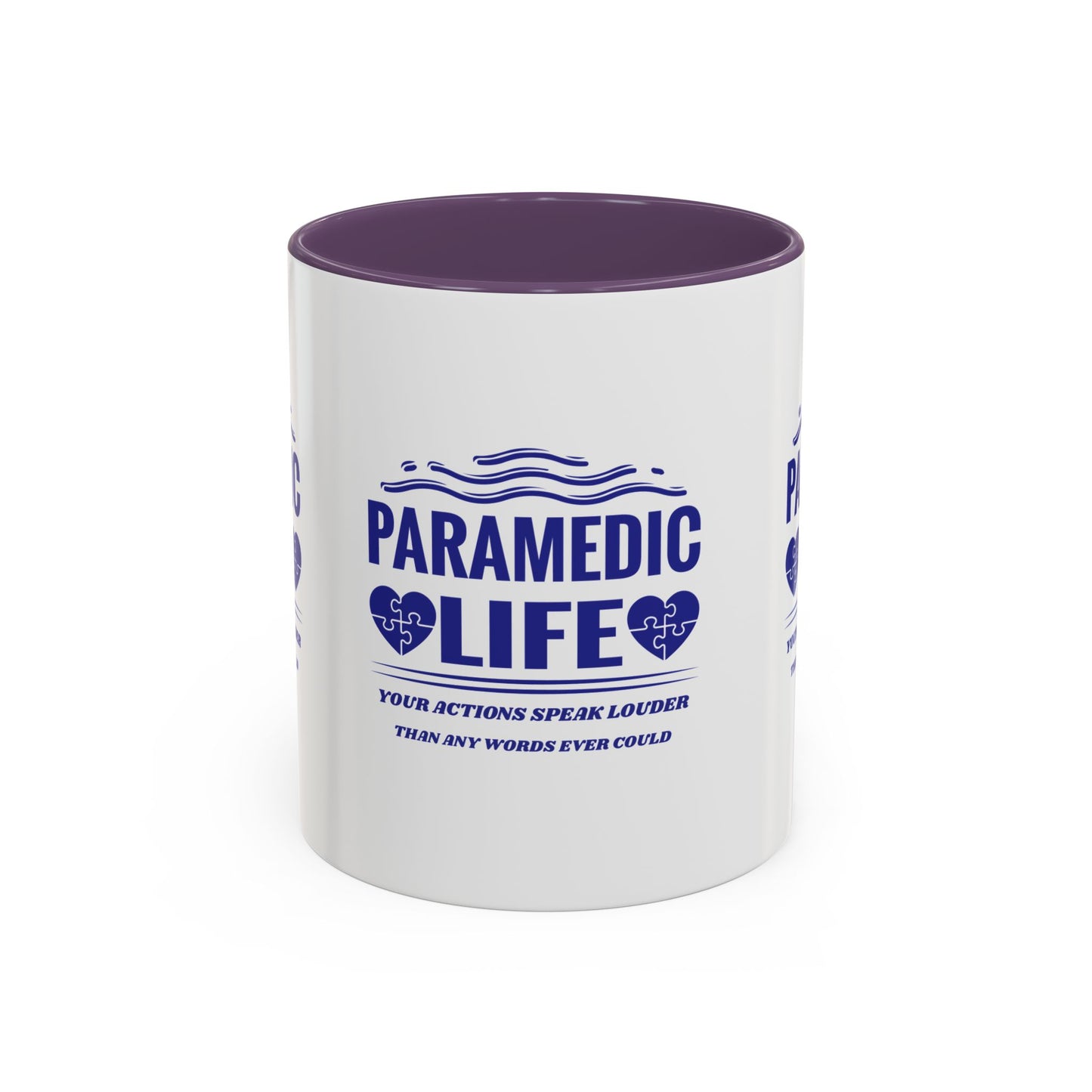 EMS Accent Coffee Mug – Your actions speak louder than any words ever could