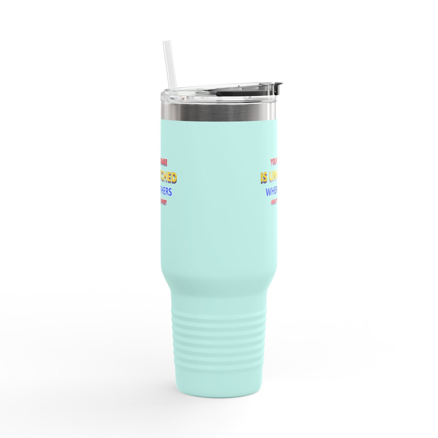 EMS Insulated Travel Mug, 40oz - Your courage is unmatched when others are at their lowest