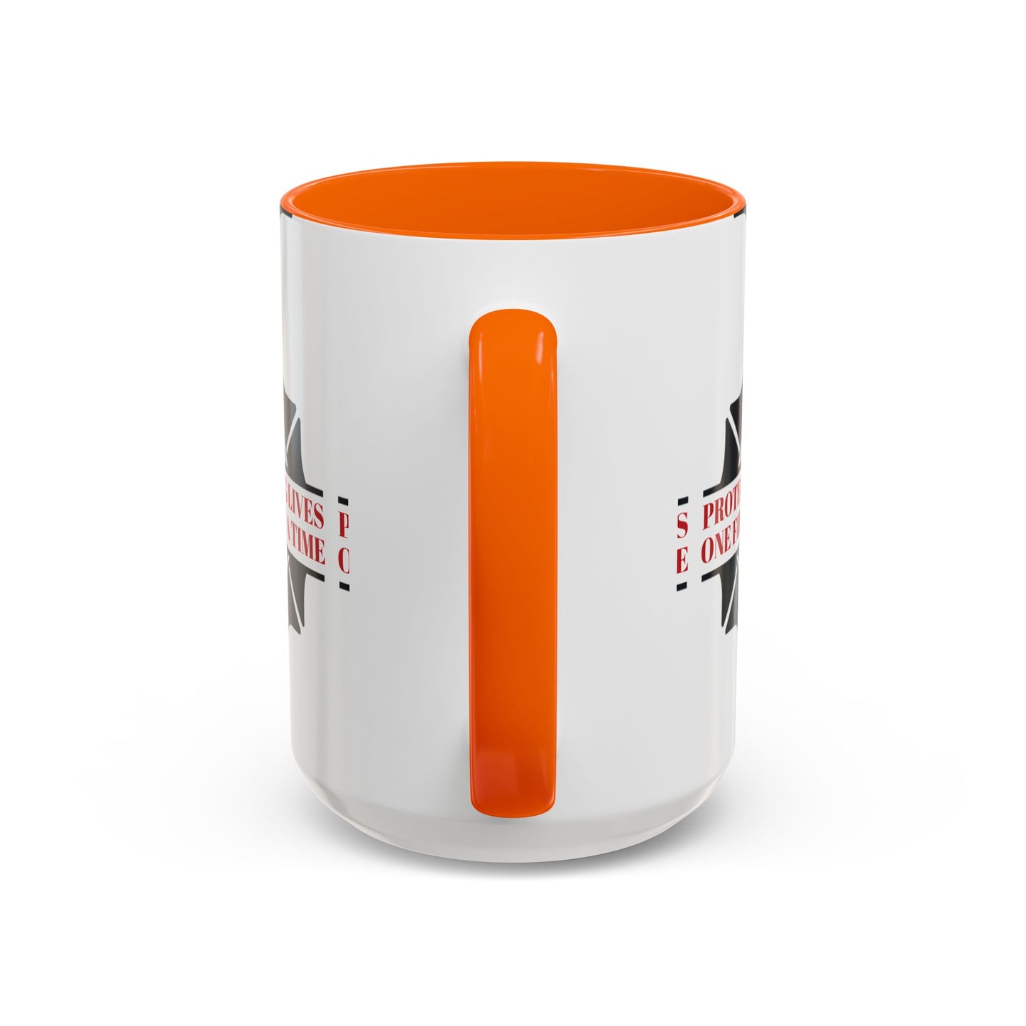 Firefighter Accent Coffee Mug – Protecting lives, one fire at a time