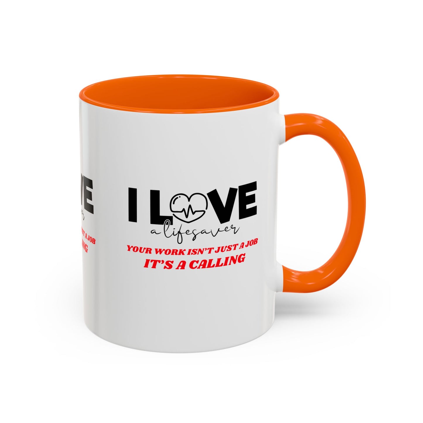 EMS Accent Coffee Mug – Your work isn’t just a job, it’s a calling