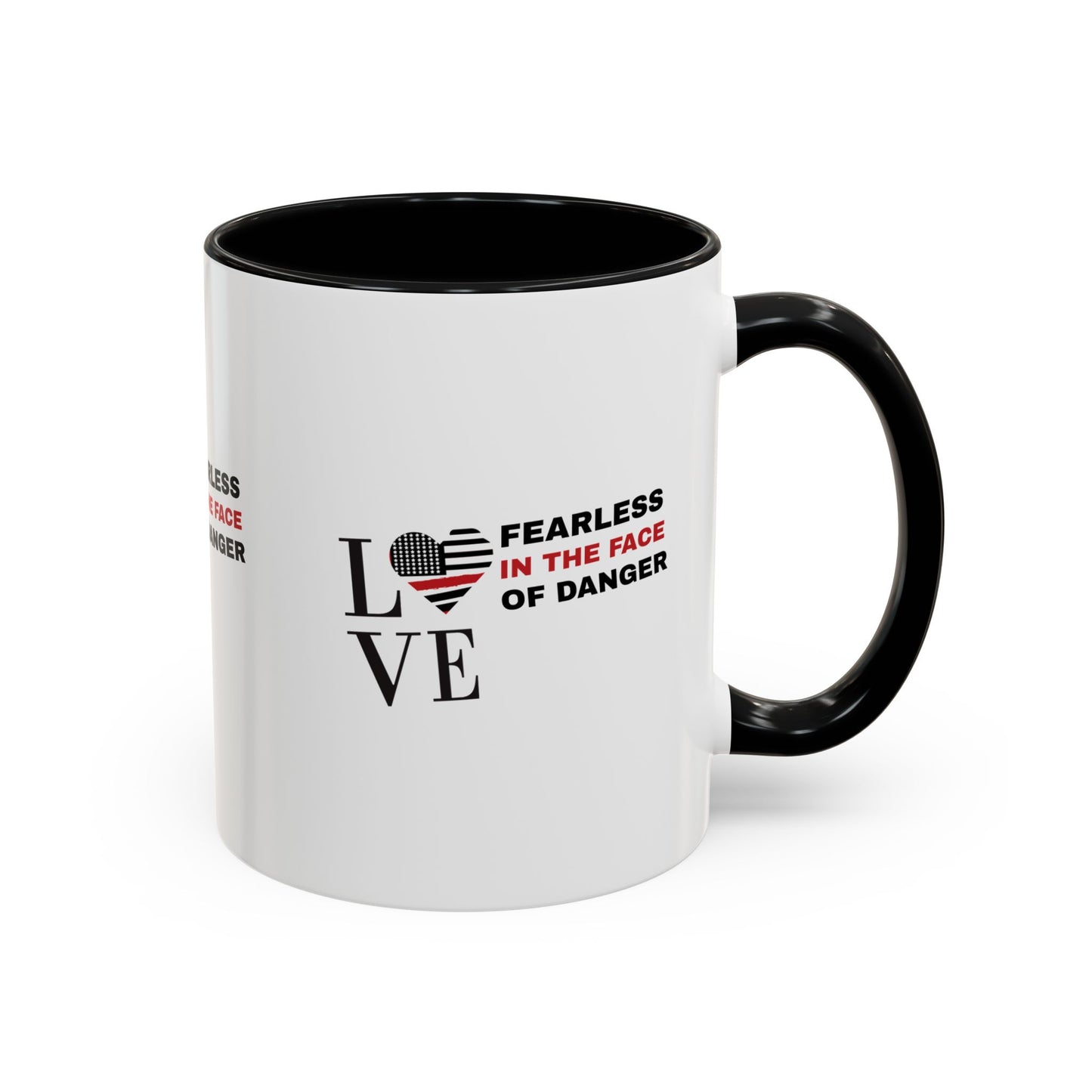 Firefighter Accent Coffee Mug – Fearless in the face of danger