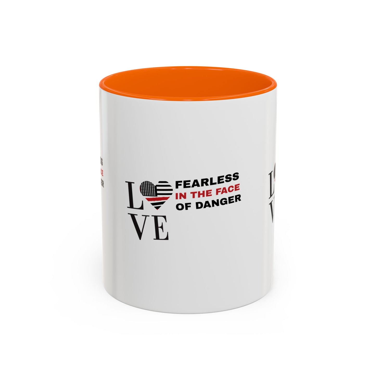 Firefighter Accent Coffee Mug – Fearless in the face of danger