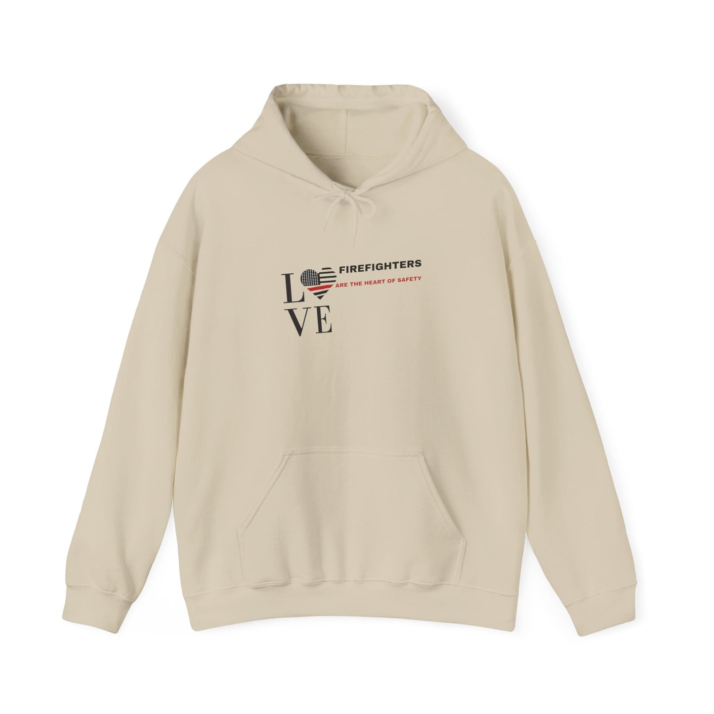 Firefighter Hooded Sweatshirt – Firefighters are the heart of safety