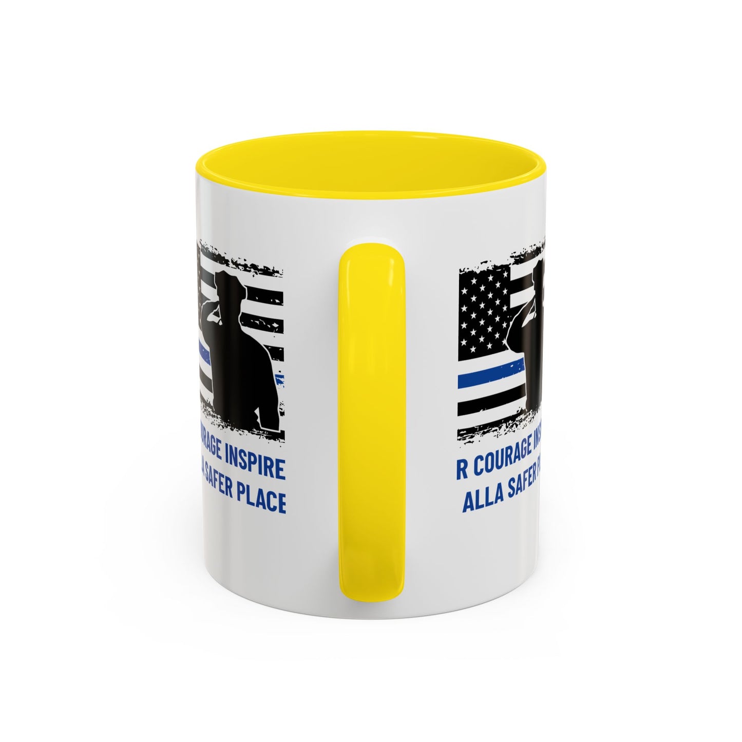 Police Accent Coffee Mug – Your courage inspires us all