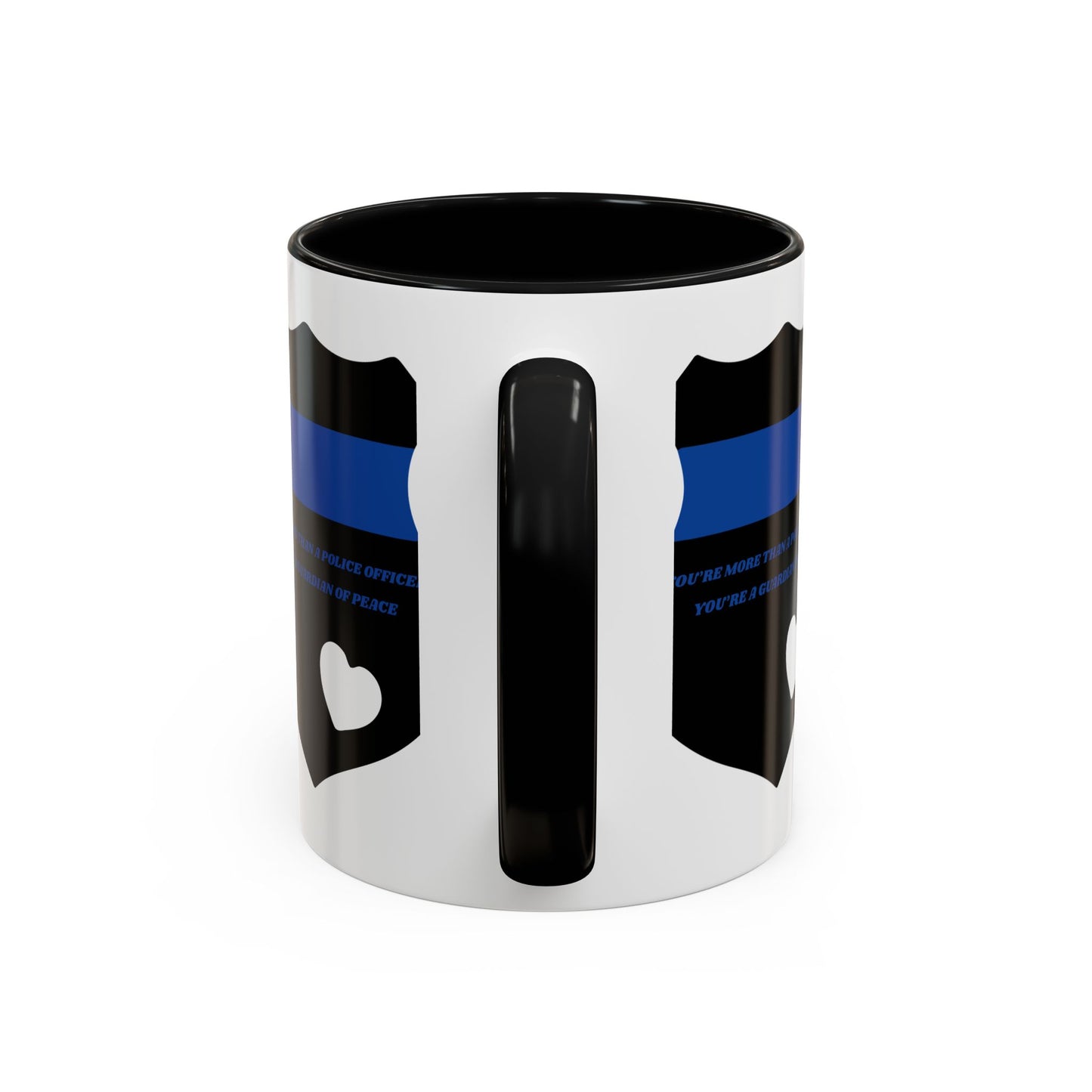 Police Accent Coffee Mug – You’re more than a police officer—you’re a guardian of peace