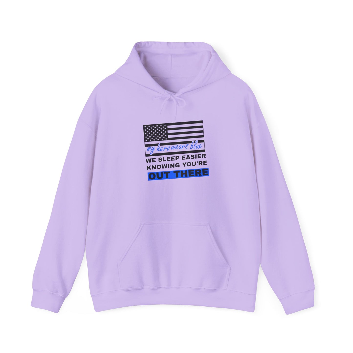 Police Hooded Sweatshirt – We sleep easier knowing you're out there