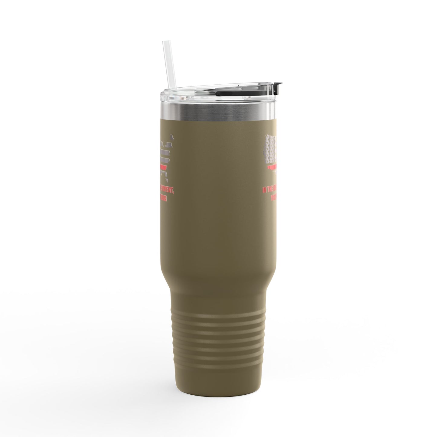 Firefighter Insulated Travel Mug, 40oz – In the heat of the moment, you stand strong