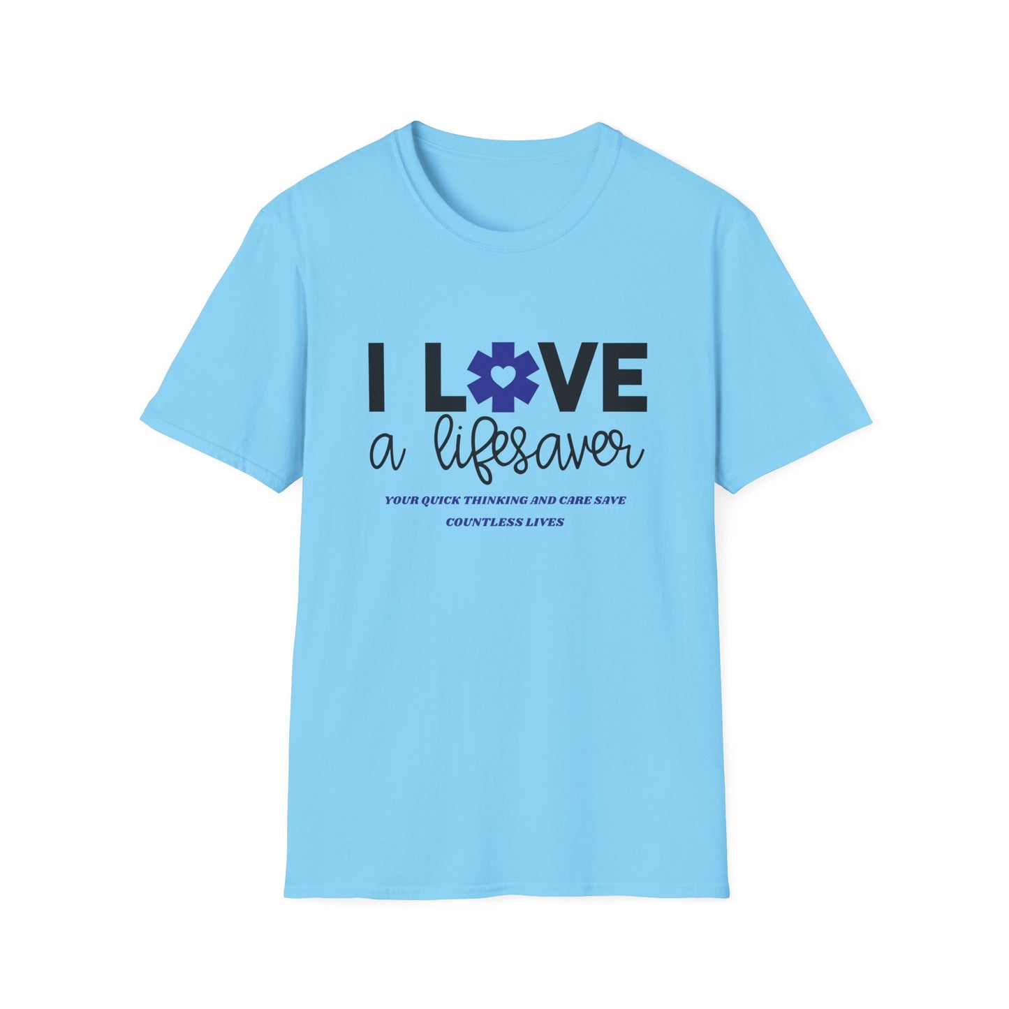 EMS Inspiration Softstyle T-Shirt – Your quick thinking and care save countless lives