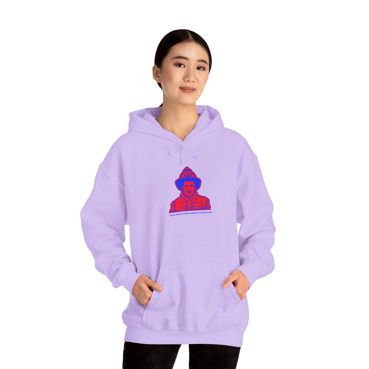 Firefighter Hooded Sweatshirt – Your dedication makes us feel safe