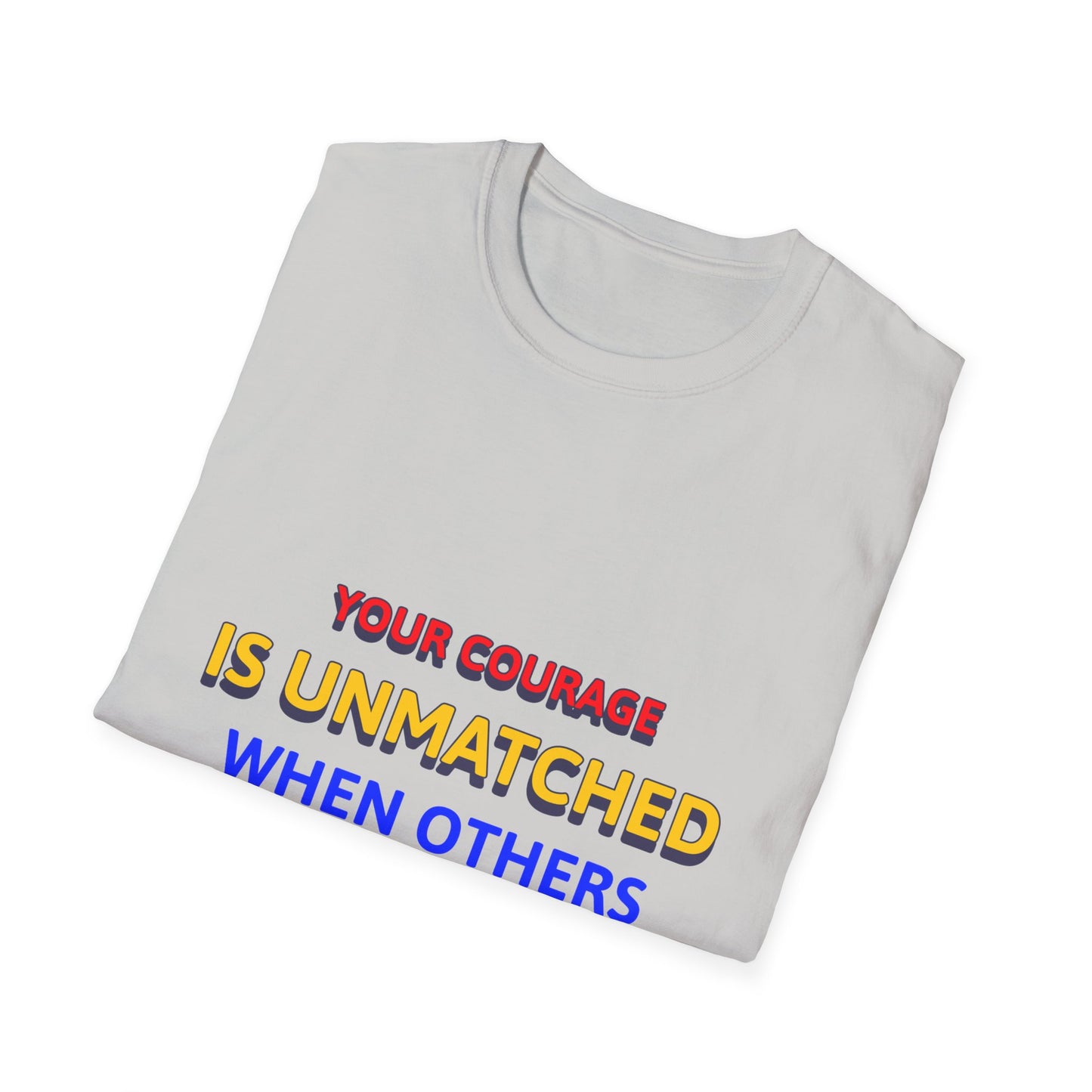 EMS Inspiration Softstyle T-Shirt – Your courage is unmatched when others are at their lowest